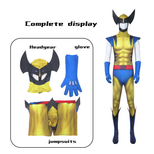 X-Men Wolverine James Logan Howlett Cosplay Costume