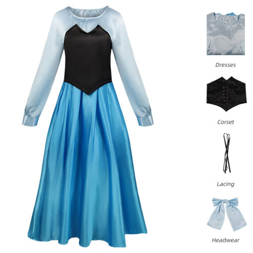 The Little Mermaid Princess Ariel Cosplay Costume