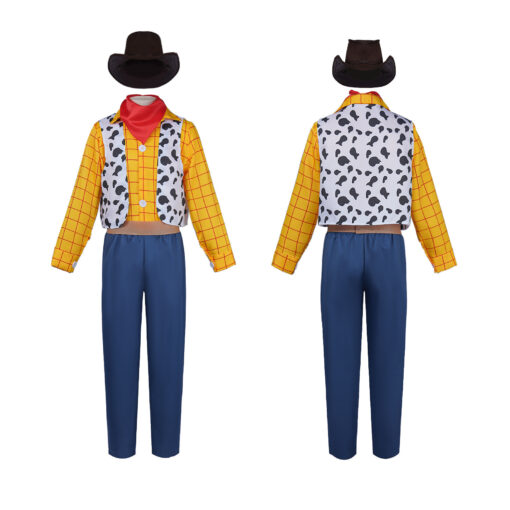 Toy Story Sheriff Woody Pride Cosplay Costume