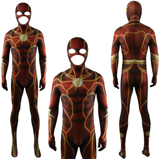 The Flash Barry Allen Bodysuit Cosplay Costume