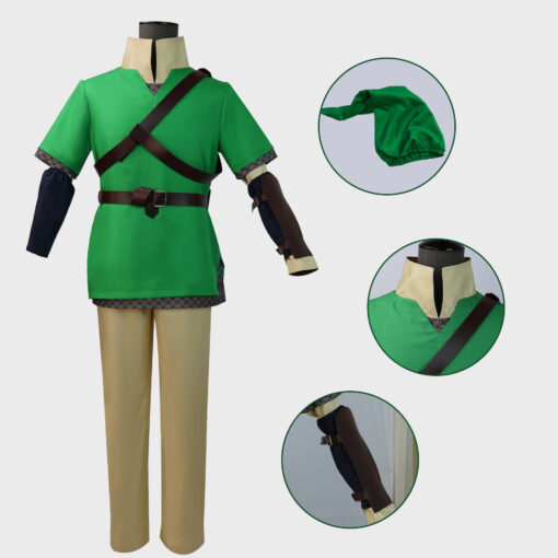 The Legend of Zelda Skyward Sword Link Cosplay Costume