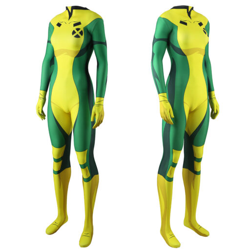 X-Men Rogue Marie Jumpsiut Cosplay Costume