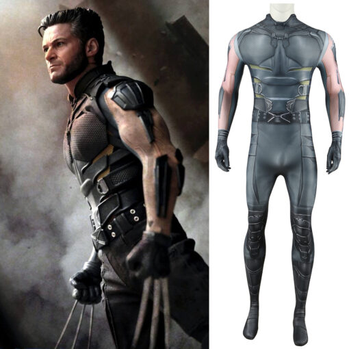 X-Men Wolverine James Logan Howlett Cosplay Costume