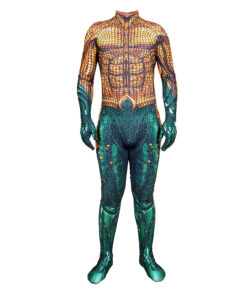 Aquaman Gold Bodysuit Cosplay Costume