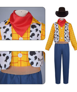 Toy Story Sheriff Woody Pride Cosplay Costume