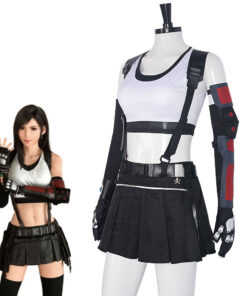 Final Fantasy Tifa Lockhart Cosplay Costume