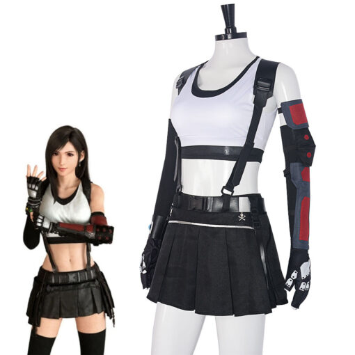 Final Fantasy Tifa Lockhart Cosplay Costume