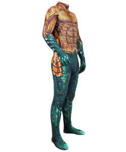 Aquaman Gold Bodysuit Cosplay Costume