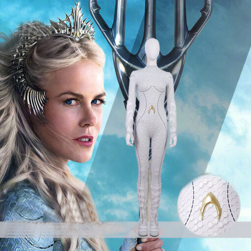 Aquaman Atlanna Bodysuit Cosplay Costume