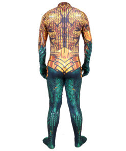 Aquaman Gold Bodysuit Cosplay Costume