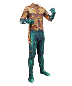 Aquaman Gold Bodysuit Cosplay Costume