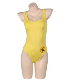 Baywatch Yellow Jumpsuit Swimsuit Cosplay Costume