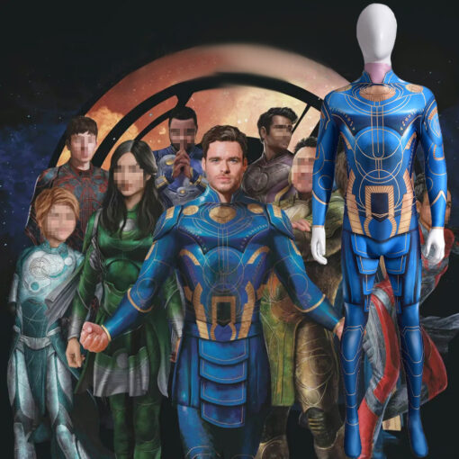 Eternals Ikaris Jumpsuit Cosplay Costume