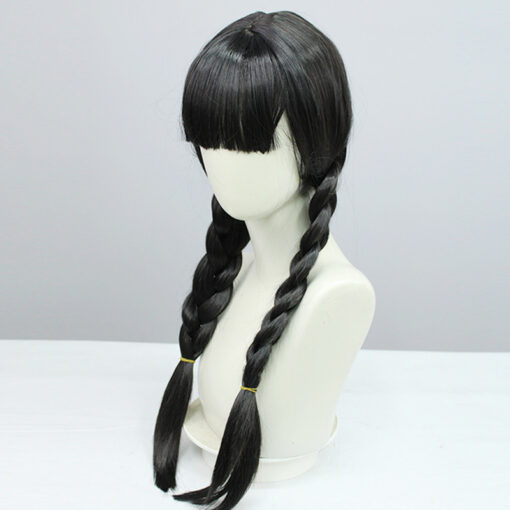 Wednesday Addams Jenna Ortega Cosplay Wig