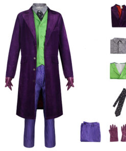 The Dark Knight Joker Heath Ledger Cosplay Costume