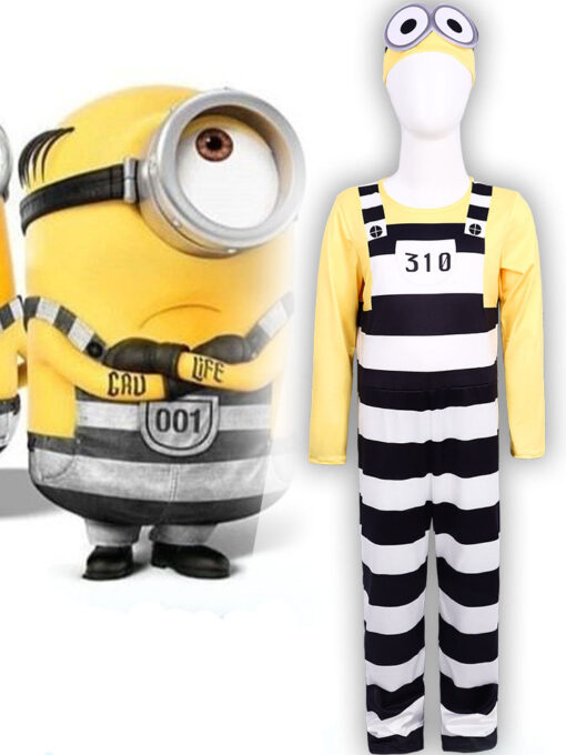 Despicable Me Bob the Minion Bodysuit Cosplay Costume