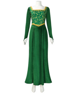 Shrek Princess Fiona Dress Cosplay Costume