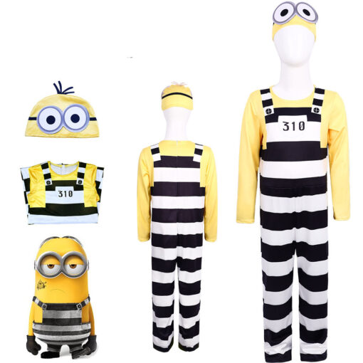 Despicable Me Bob the Minion Bodysuit Cosplay Costume