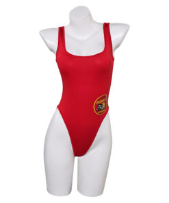 Baywatch Red Jumpsuit Swimsuit Cosplay Costume