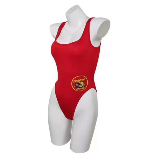 Baywatch Red Jumpsuit Swimsuit Cosplay Costume