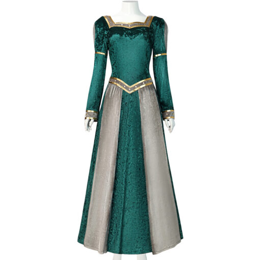 Shrek Princess Fiona Dress Cosplay Costume