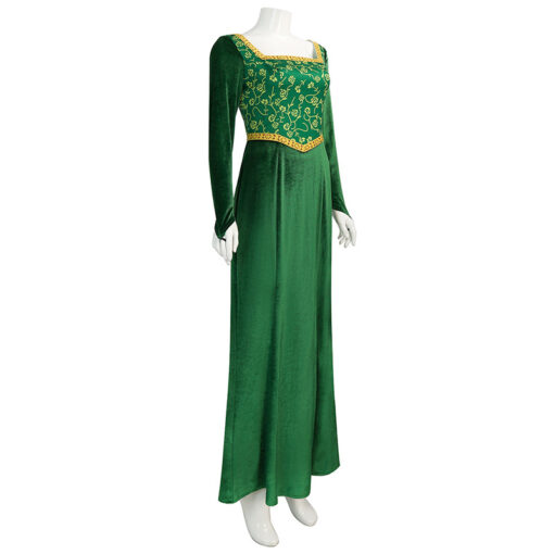 Shrek Princess Fiona Dress Cosplay Costume