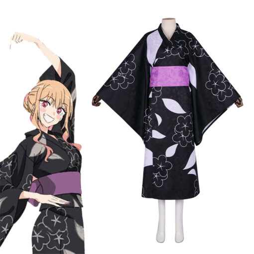 My Dress-Up Darling Kitagawa Marin Kimono Cosplay Costume