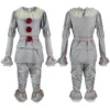IT costume Pennywise The Dancing Clown Grey Cosplay Costume