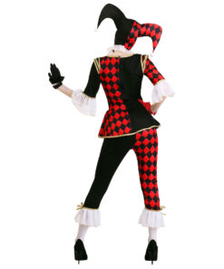 IT costume Black And Red Plaid Evil Clown Costume Uniform Cosplay Costume