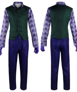 The Dark Knight Joker Heath Ledger Cosplay Costume