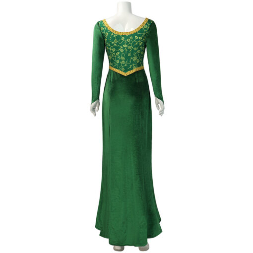 Shrek Princess Fiona Dress Cosplay Costume