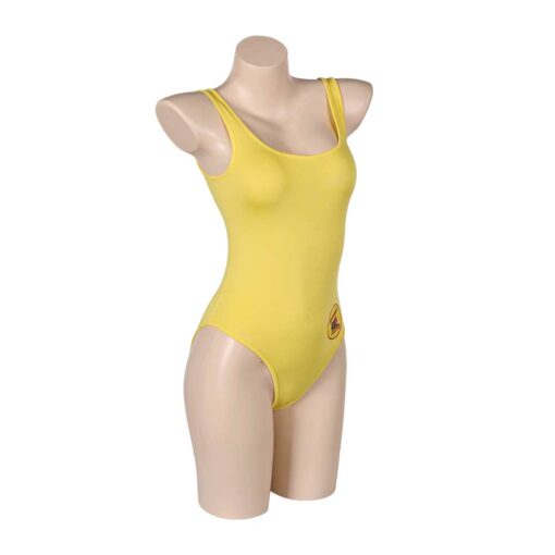 Baywatch Yellow Jumpsuit Swimsuit Cosplay Costume