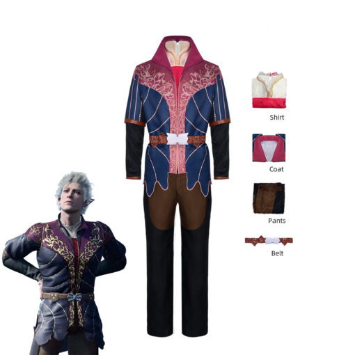 Baldur's Gate Astarion Ancunín Cosplay Costume