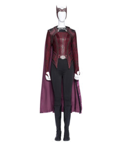 Doctor Strange Scarlet Witch Wanda Maximoff Cosplay Costume