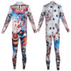 IT costume Patterned Jumpsuit Cosplay Costume