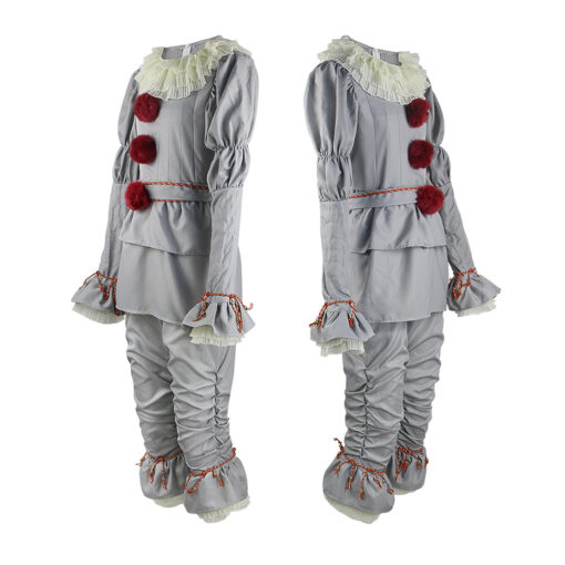 IT costume Pennywise The Dancing Clown Grey Cosplay Costume