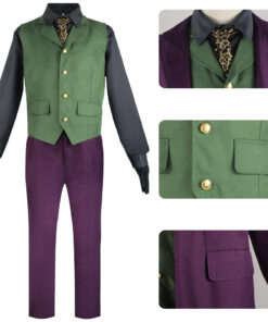 The Dark Knight costume Joker Heath Ledger Cosplay Costume