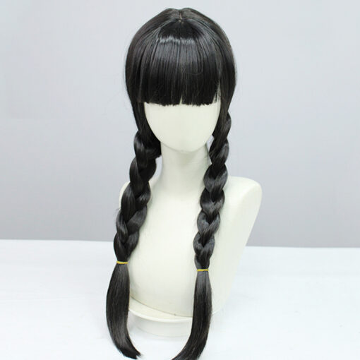 Wednesday Addams Jenna Ortega Cosplay Wig