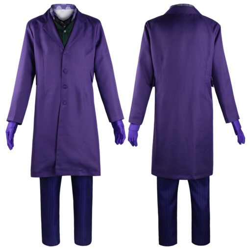 The Dark Knight Joker Heath Ledger Cosplay Costume