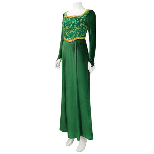 Shrek Princess Fiona Dress Cosplay Costume