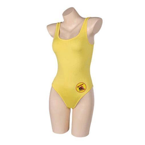 Baywatch Yellow Jumpsuit Swimsuit Cosplay Costume