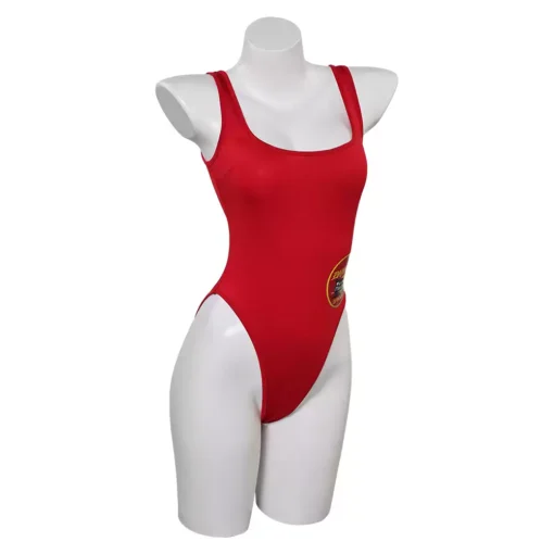 Baywatch Red Jumpsuit Swimsuit Cosplay Costume