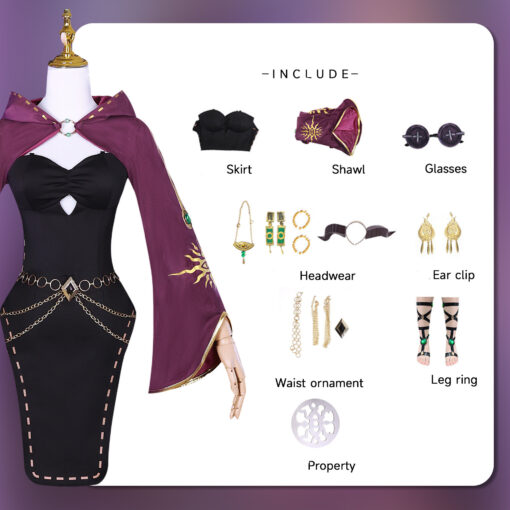 Identity V Priestess Fiona Gilman Cosplay Costume