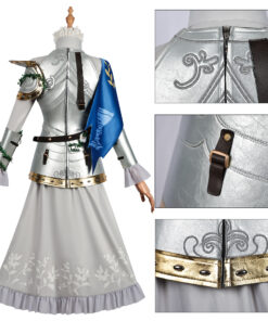 Identity V Psychologist The Silver Knight Cosplay Costume