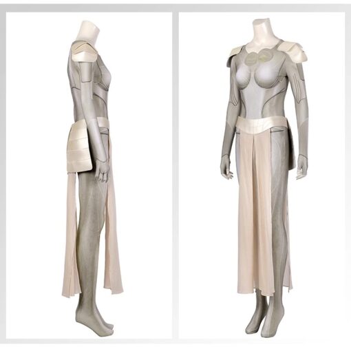 Eternals Thena Jumpsuit Cosplay Costume