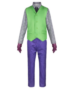 The Dark Knight Joker Heath Ledger Cosplay Costume