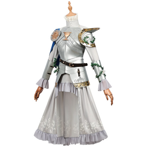 Identity V Psychologist The Silver Knight Cosplay Costume