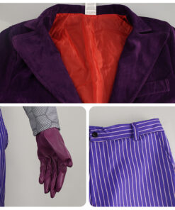 The Dark Knight Joker Heath Ledger Cosplay Costume