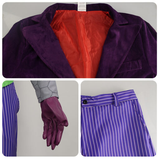 The Dark Knight Joker Heath Ledger Cosplay Costume