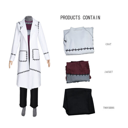 Soul Eater Frankenstein Cosplay Costume